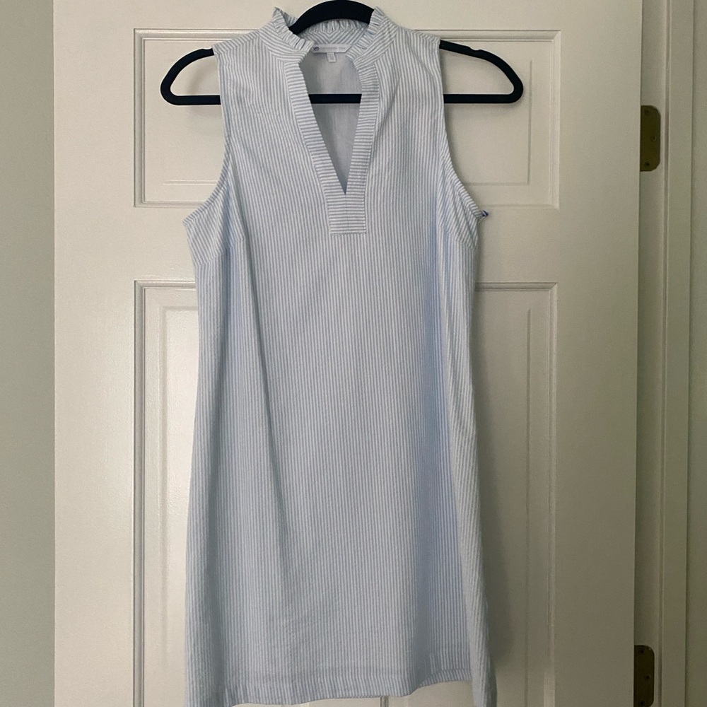 Southern Tide seersucker dress
